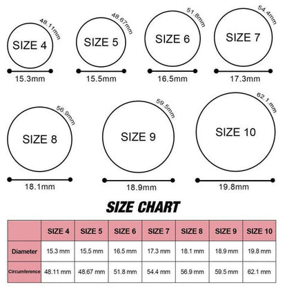 [Clover Jewelry]THREE-ROW DIAMOND RING