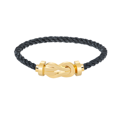 [Clover Jewelry]CHANCE LARGE 8 FIGURE BUCKLE NO DIAMOND BRACELET GOLD