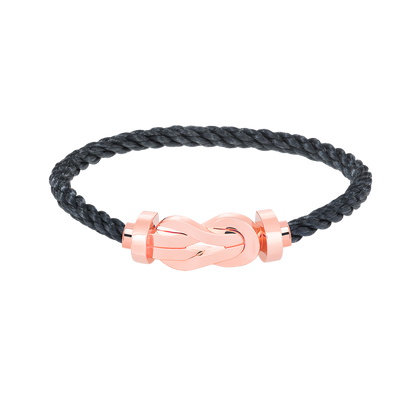 [Clover Jewelry]CHANCE LARGE 8 FIGURE BUCKLE NO DIAMOND BRACELET ROSE GOLD