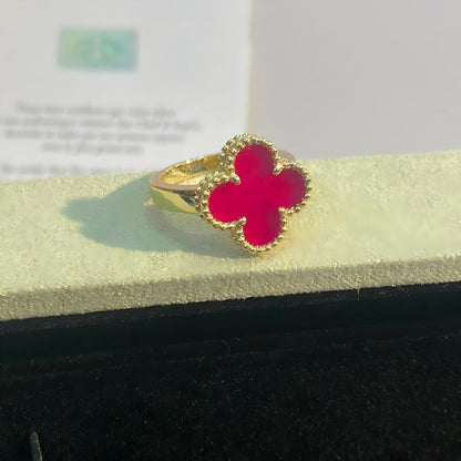 [Clover Jewelry]NEW CLOVER PINK ENAMEL RINGS