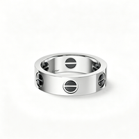 [Clover Jewelry]LOVE RING 5.5MM NO DIAMONDS  CERAMIC