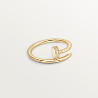 [Clover Jewelry]JUSTE 1.8MM HALF DIAMOND RING