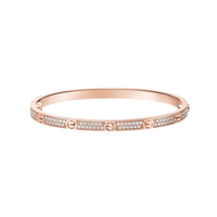 [Clover Jewelry]LOVE BRACELET 3.65MM DIAMOND-PAVED