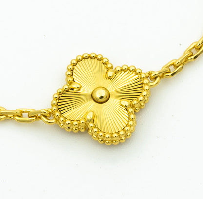 [Clover Jewelry] CLOVER 5 MOTIF LASER BRACELET COLLECTION
