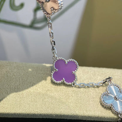[Clover Jewelry] CLOVER 5 MOTIF VIOLET BRACELET COLLECTION