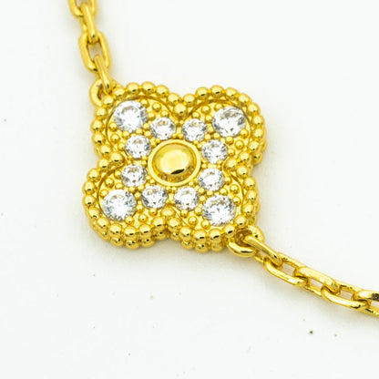 [Clover Jewelry] CLOVER 5 MOTIF LASER BRACELET COLLECTION