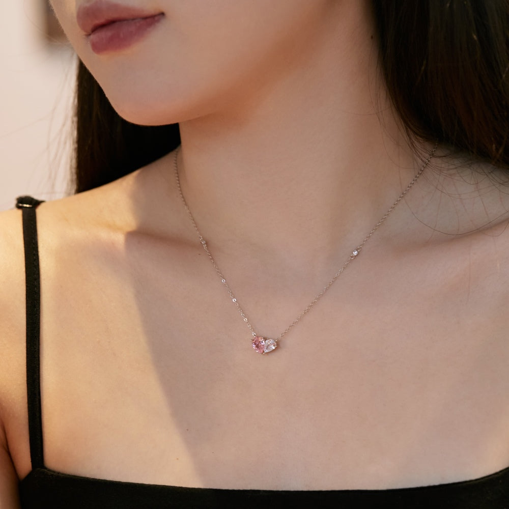 [Clover Jewelry]Unique Heart Shape Necklace