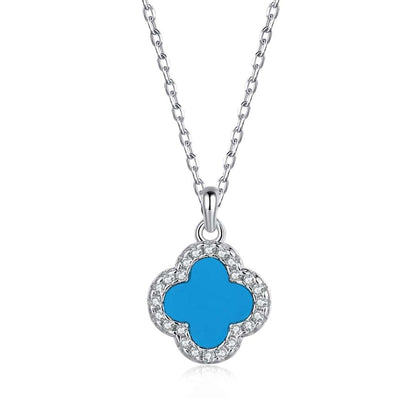 [Clover Jewelry]Dainty Flower Shape Necklace