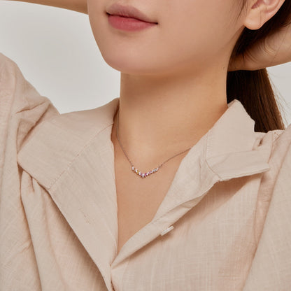 [Clover Jewelry]Dazzling Rainbow Necklace