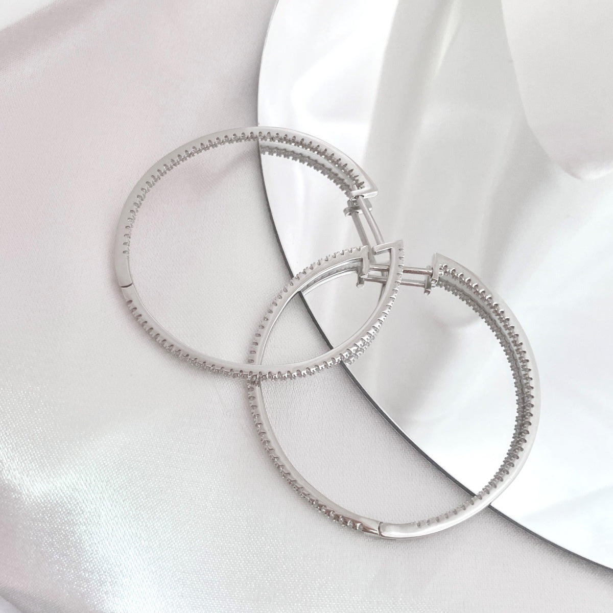 [Clover Jewelry]Popular Large Hoop Earrings