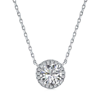 [Clover Jewelry]Luxurious Round Cut Necklace