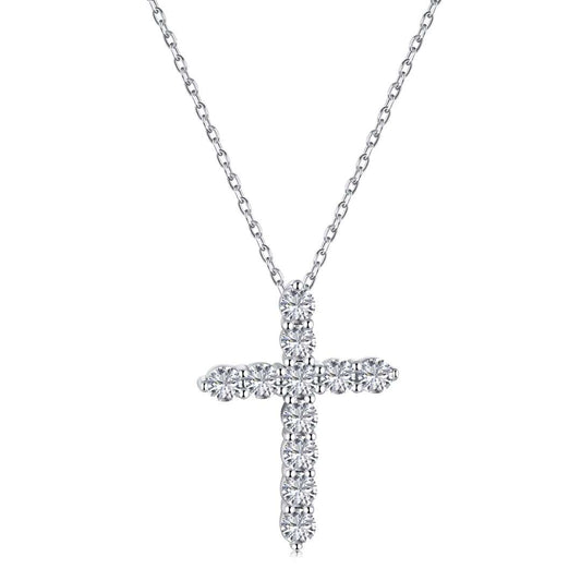 [Clover Jewelry]Unique Cross Shape Necklace