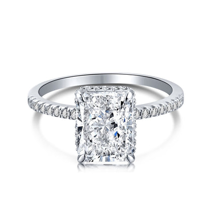 [Clover Jewelry]4.0 Carat Luxurious Engagement Ring