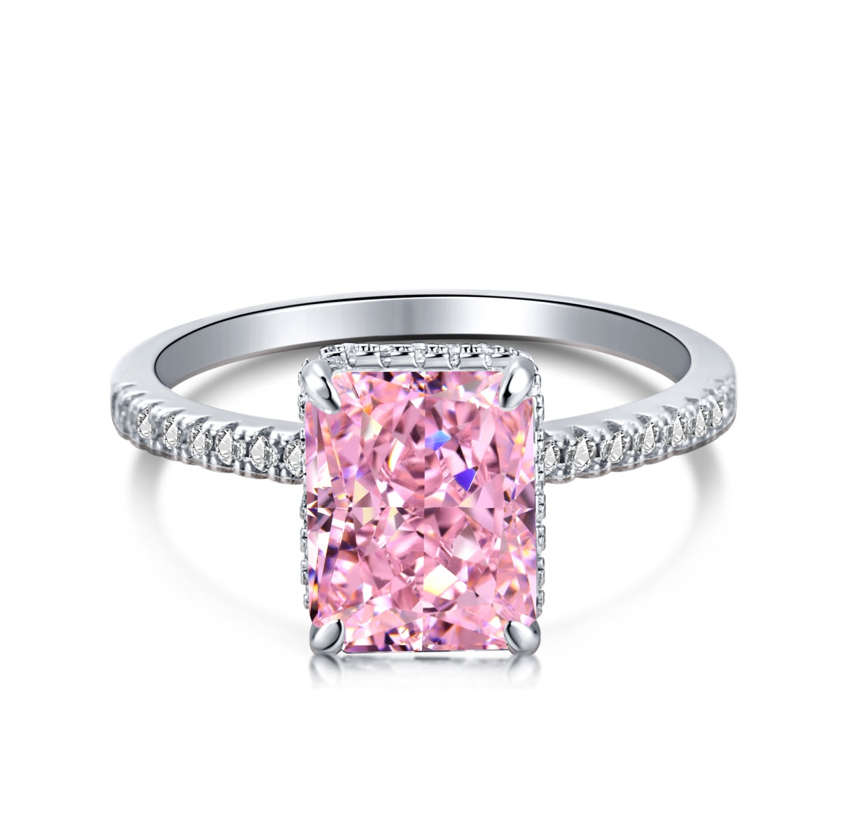 [Clover Jewelry]4.0 Carat Luxurious Engagement Ring