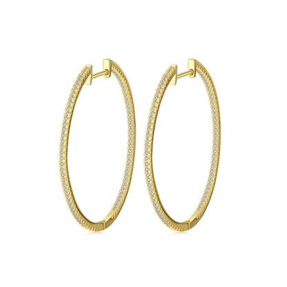 [Clover Jewelry]Popular Large Hoop Earrings