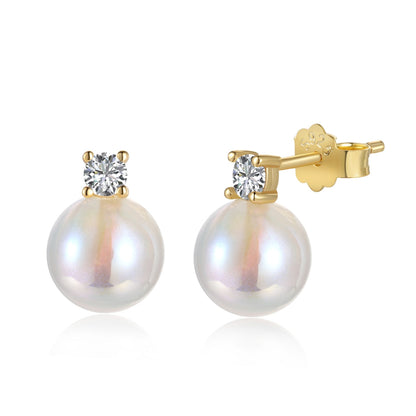 [Clover Jewelry]Symphony Mermaid Pearl Earrings