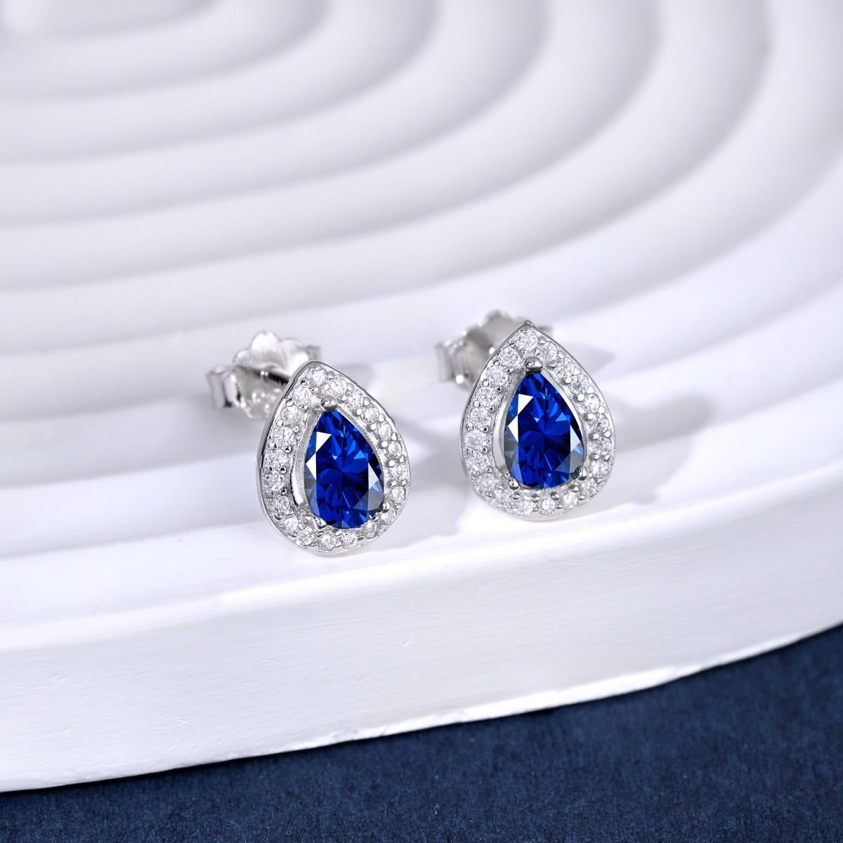 [Clover Jewelry]Luxurious Water Drop Shape Earrings