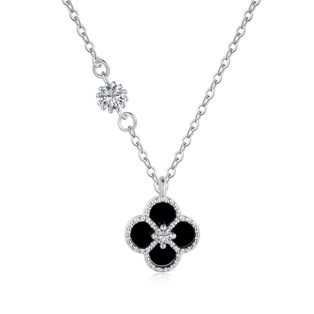 [Clover Jewelry]Delicate Flower Shape Necklace