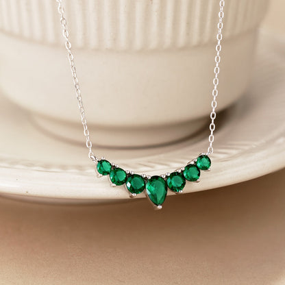 [Clover Jewelry]Dainty Colorful Heart Necklace