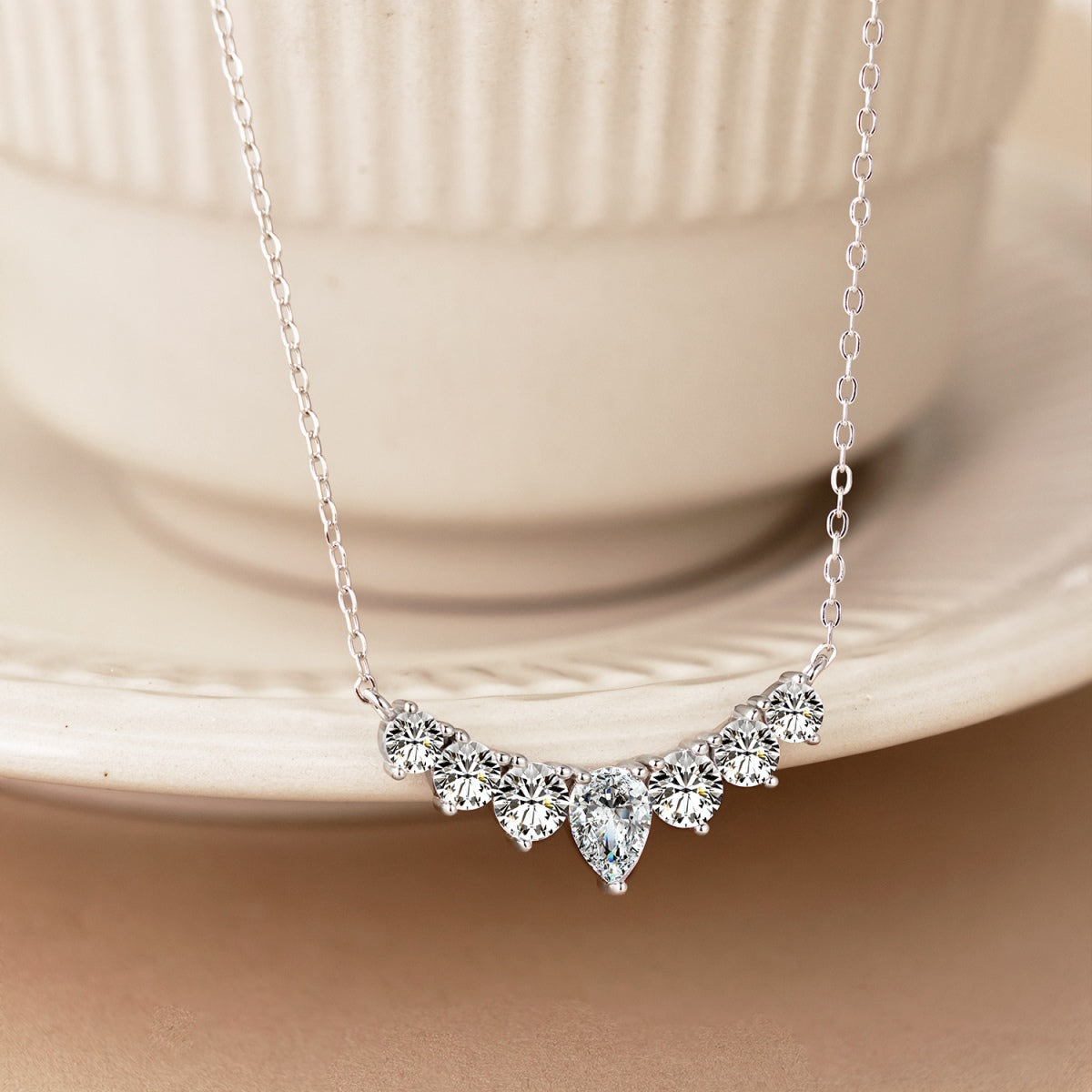 [Clover Jewelry]Dainty Colorful Heart Necklace