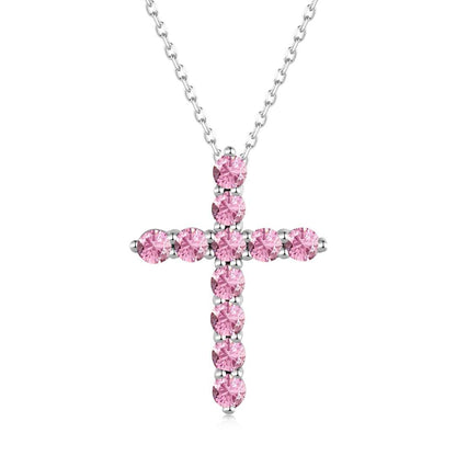 [Clover Jewelry]Unique Cross Shape Necklace