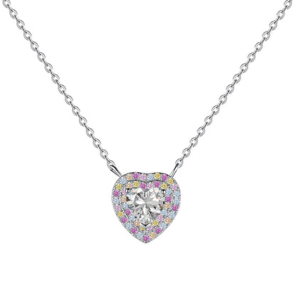 [Clover Jewelry]Exquisite Heart Shape Necklace