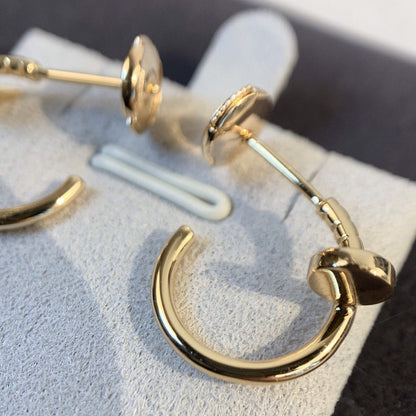 [Clover Jewelry]JUSTE EARRINGS PINK GOLD