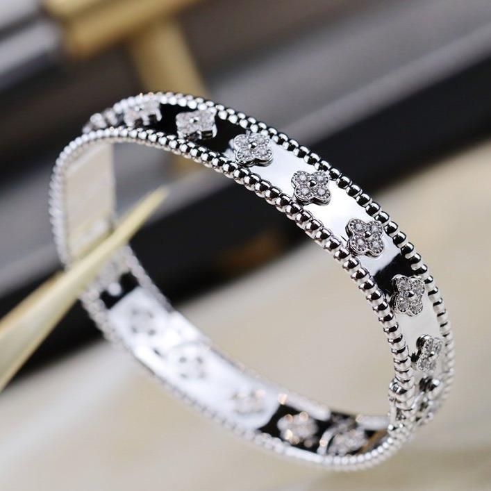 [Clover Jewelry]CLOVER BRACELET 8MM DIAMONDS