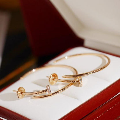 [Clover Jewelry]JUSTE EARRINGS DIAMONDS 1.8MM