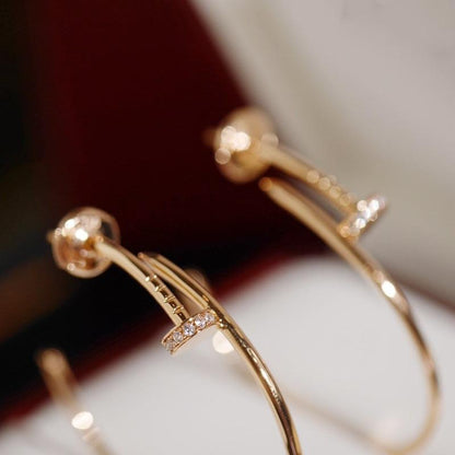 [Clover Jewelry]JUSTE EARRINGS DIAMONDS 1.8MM
