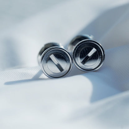 [Clover Jewelry]LOVE EARRINGS SILVER 10MM