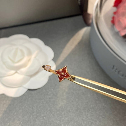 [Clover Jewelry]STAR 1 DIAMOND OPEN RING