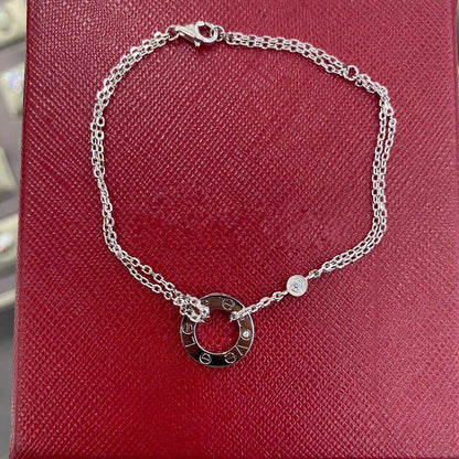 [Clover Jewelry]LOVE BRACELET 2 DIAMOND