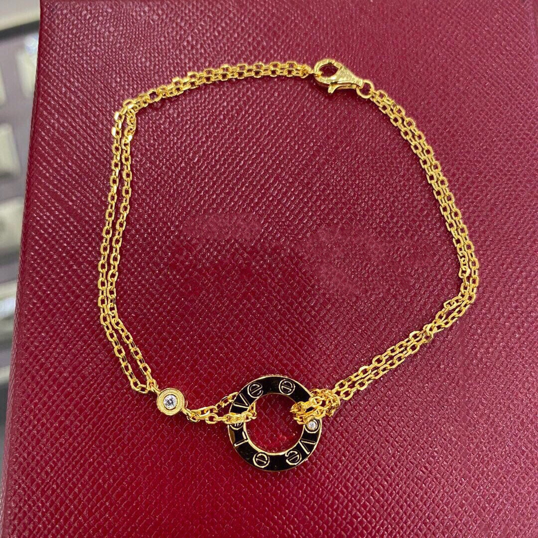 [Clover Jewelry]LOVE BRACELET 2 DIAMOND