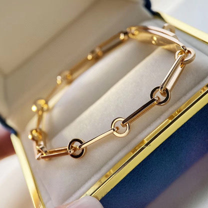 [Clover Jewelry]CHAINE BRACELET SMALL MODEL DIAMOND