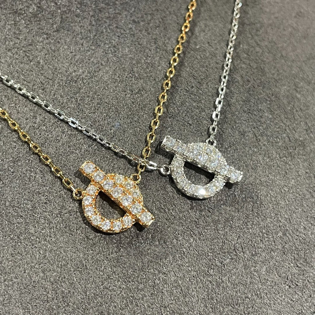 [Clover Jewelry]ECHAPEE NECKLACE DIAMOND