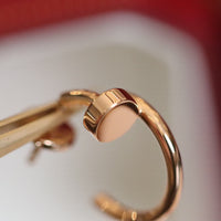 [Clover Jewelry]JUSTE EARRINGS PINK GOLD