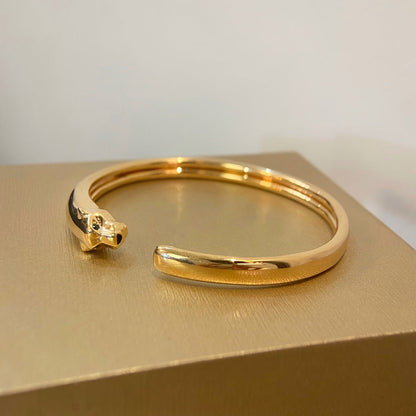 [Clover Jewelry]PANTHERE GOLD OPEN BRACELET
