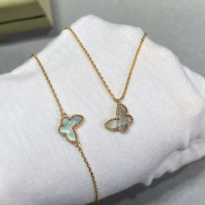 [Clover Jewelry]BUTTERFLY DARK MOP BUTTERFLY BRACELET