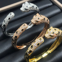 [Clover Jewelry]PANTHERE BIG BRACELET DIAMONDS