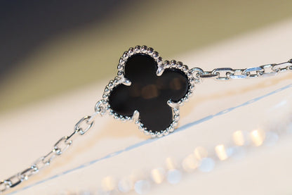 [Clover Jewelry]CLOVER 20 MOTIFS ONYX DIAMOND SILVER