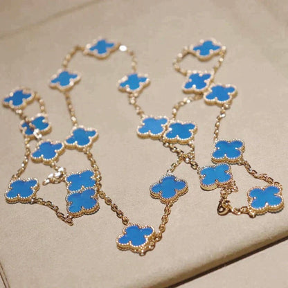 [Clover Jewelry]CLOVER 20 MOTIFS TURQUOISE GOLD