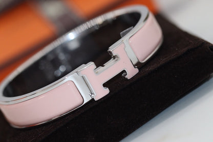 [Clover Jewelry]H BRACELET 12MM PINK