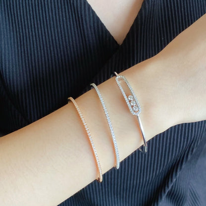 [Clover Jewelry]MINI DIAMOND TENNIS BRACELET