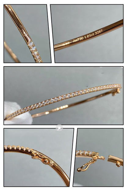 [Clover Jewelry]MINI DIAMOND TENNIS BRACELET