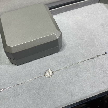 [Clover Jewelry]LUCKY MOVE DIAMOND PAVED BRACELET