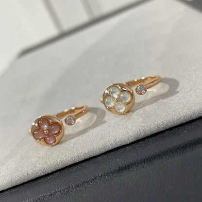 [Clover Jewelry]SUN 1 DIAMOND PINK MOP RING