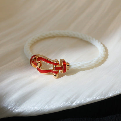 [Clover Jewelry]FORCE 10 WHITE TEXTILE DIAMOND PAVED