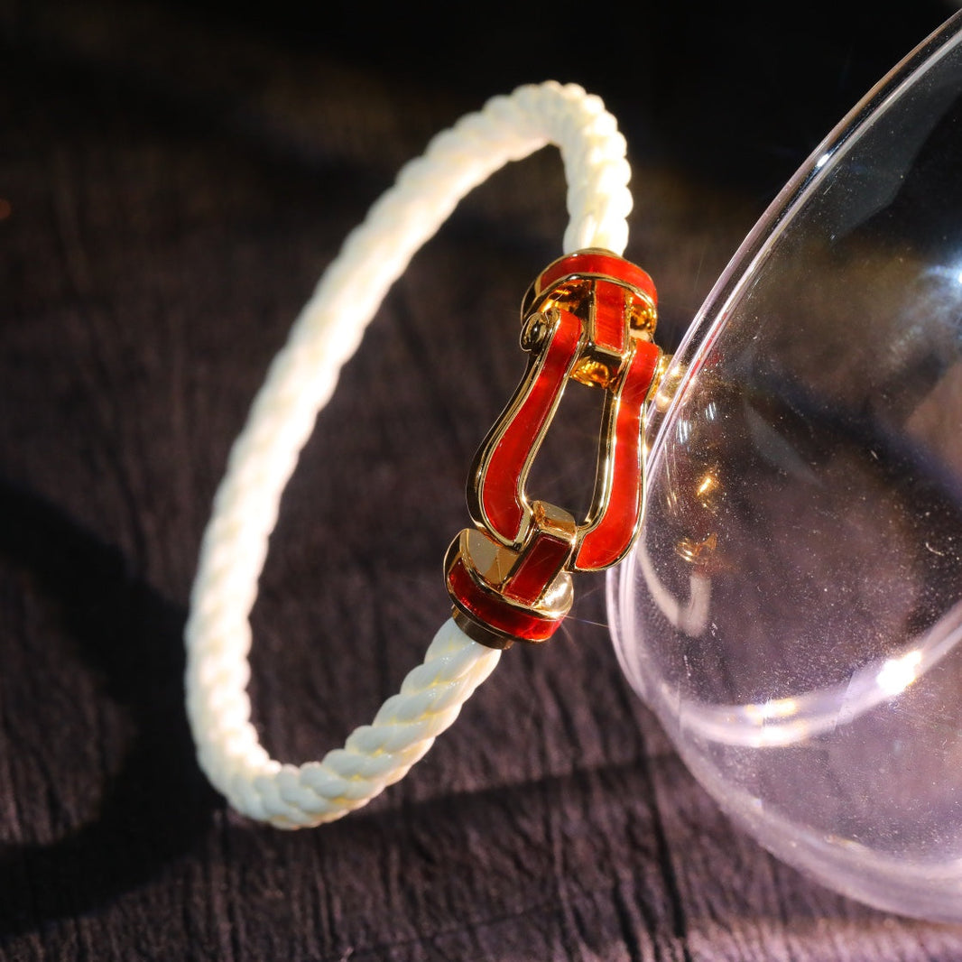 [Clover Jewelry]FORCE 10 WHITE TEXTILE DIAMOND PAVED