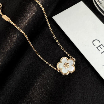 [Clover Jewelry]LUCKY SPRING ROSE GOLD MOP BRACELET